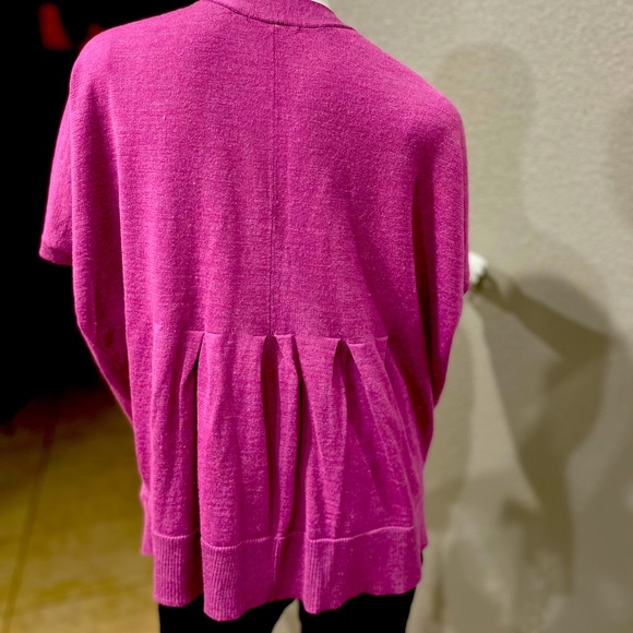 Women’s Vneck knit top sweater purple sz Lg 14-16 - Picture 3 of 5